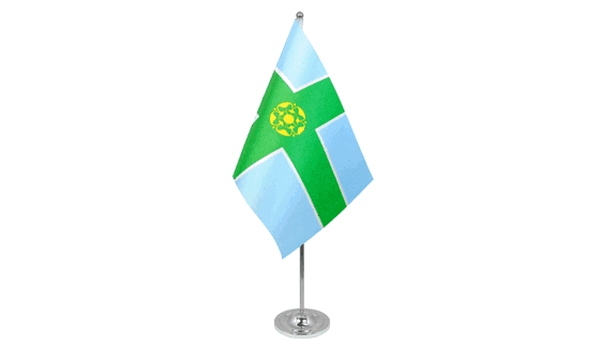 Derbyshire Satin Table Flag